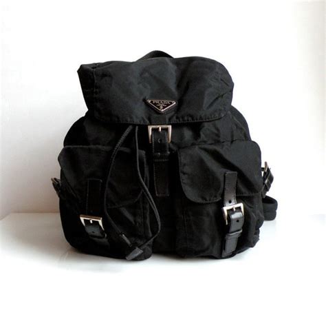 prada calf backpack vintage|authentic vintage prada bag.